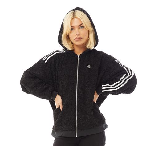 sale dames adidas hoodie zwart|Shop Dameshoodies online .